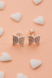 Heliophilia Silver Pendientes de Plata de Ley 925